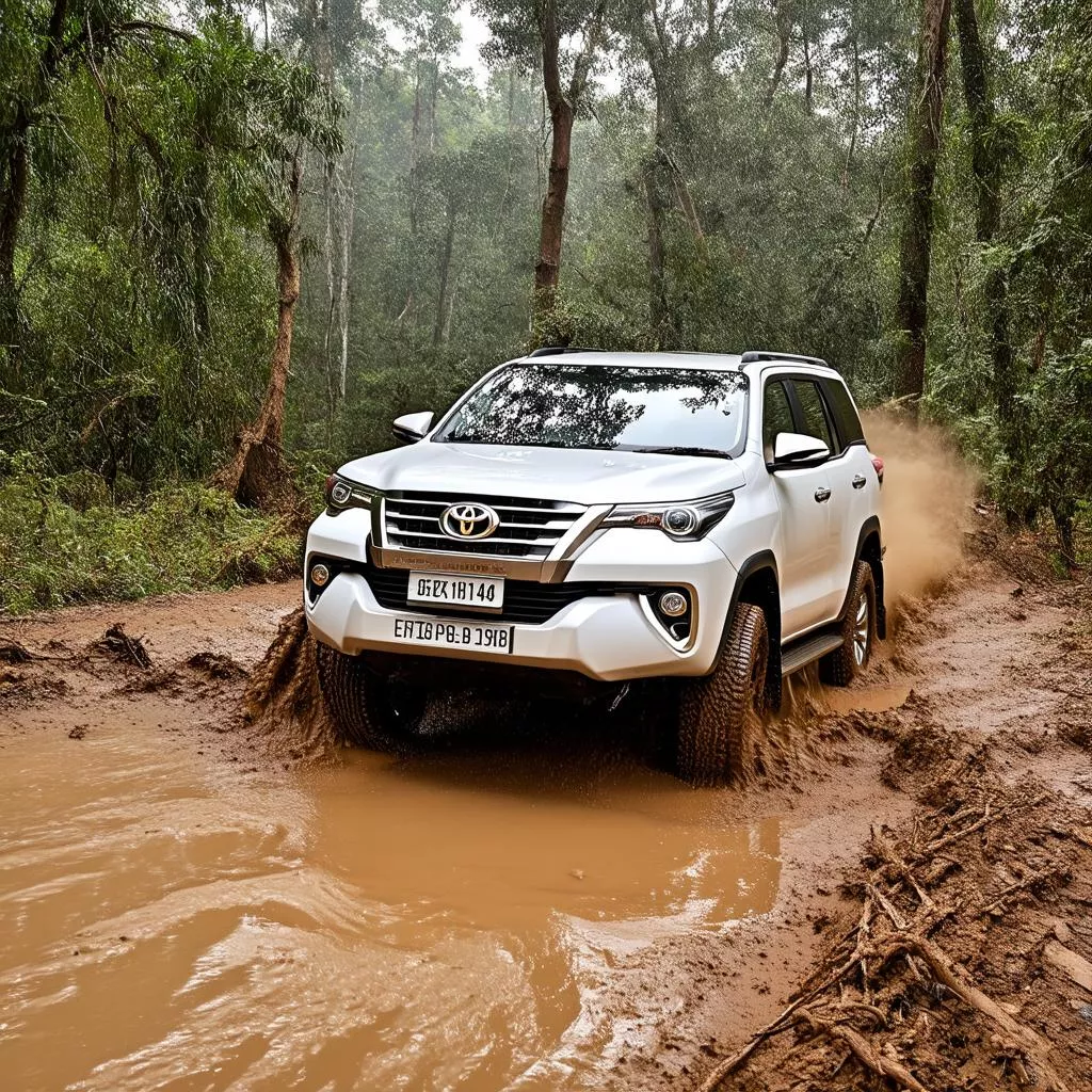 Toyota Fortuner off-road