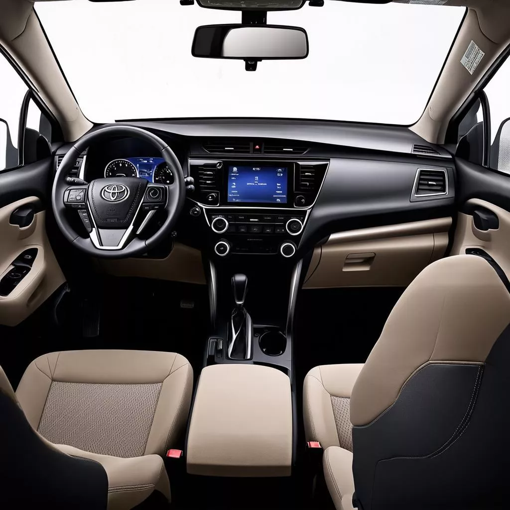 Nội thất Toyota Innova 2018