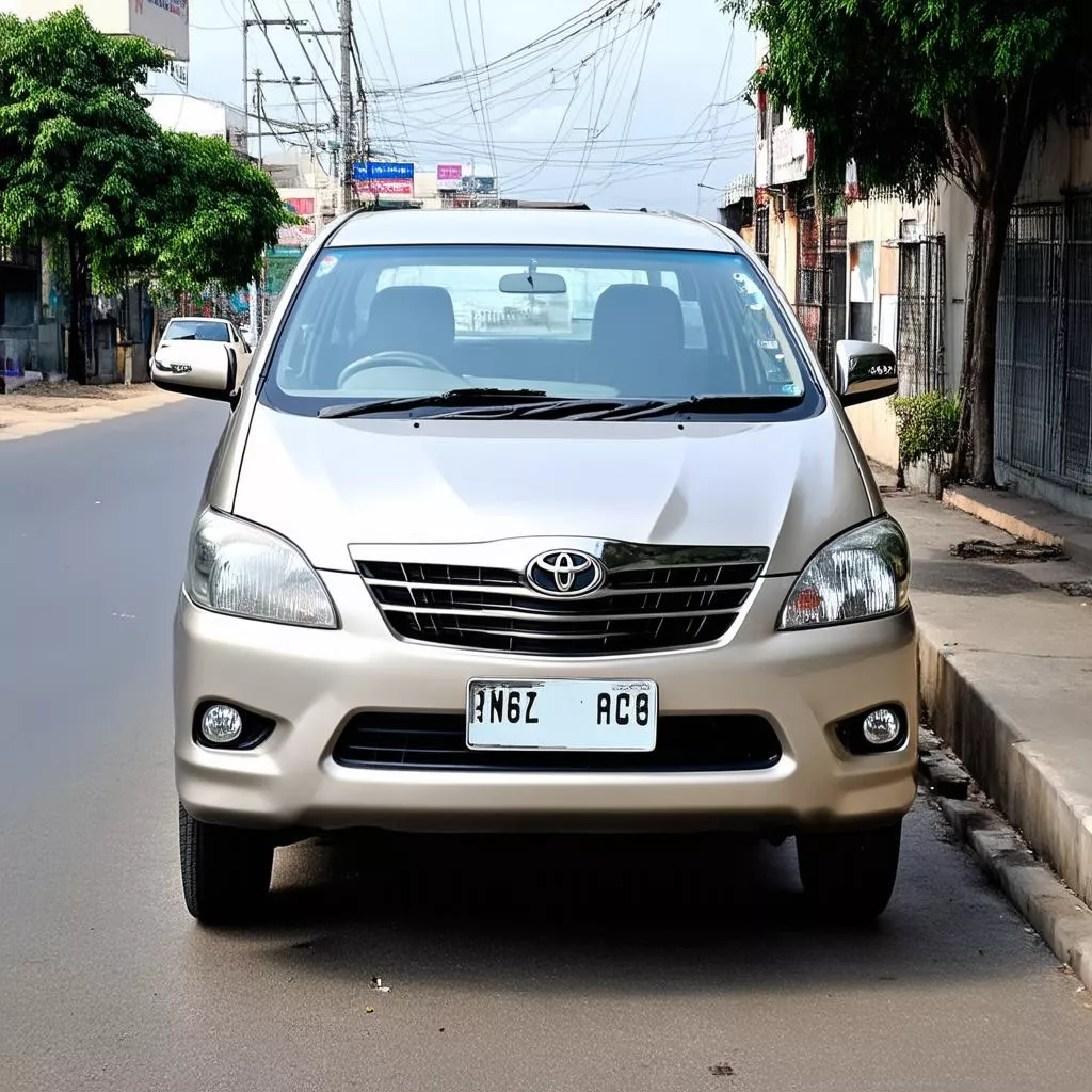Silver Used Toyota Innova