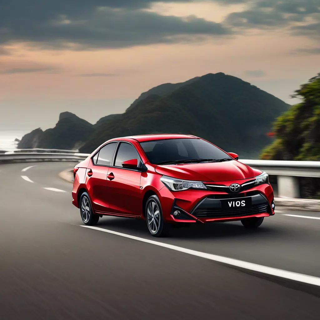 Toyota Vios 2019 Vermelho