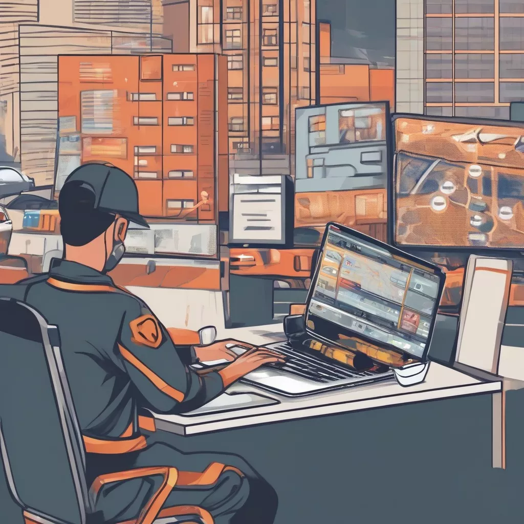 Checking for traffic fines online using a mobile phone