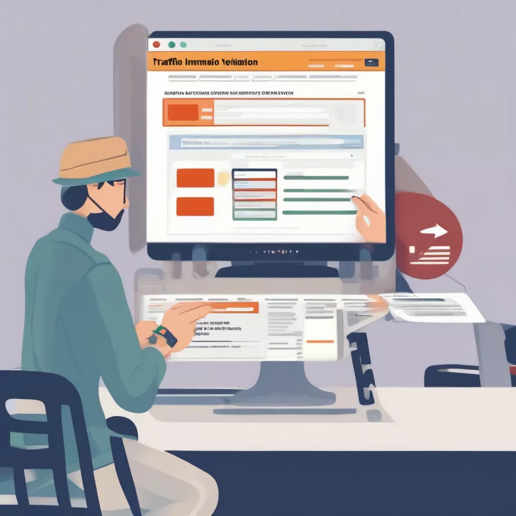 Checking traffic violation information