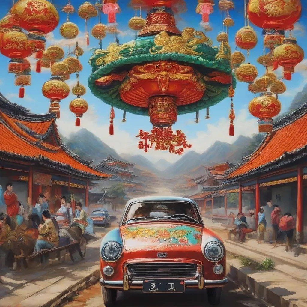 Tranh Xe Ô Tô: Lựa Chọn Phong Thủy & Ý Nghĩa May Mắn