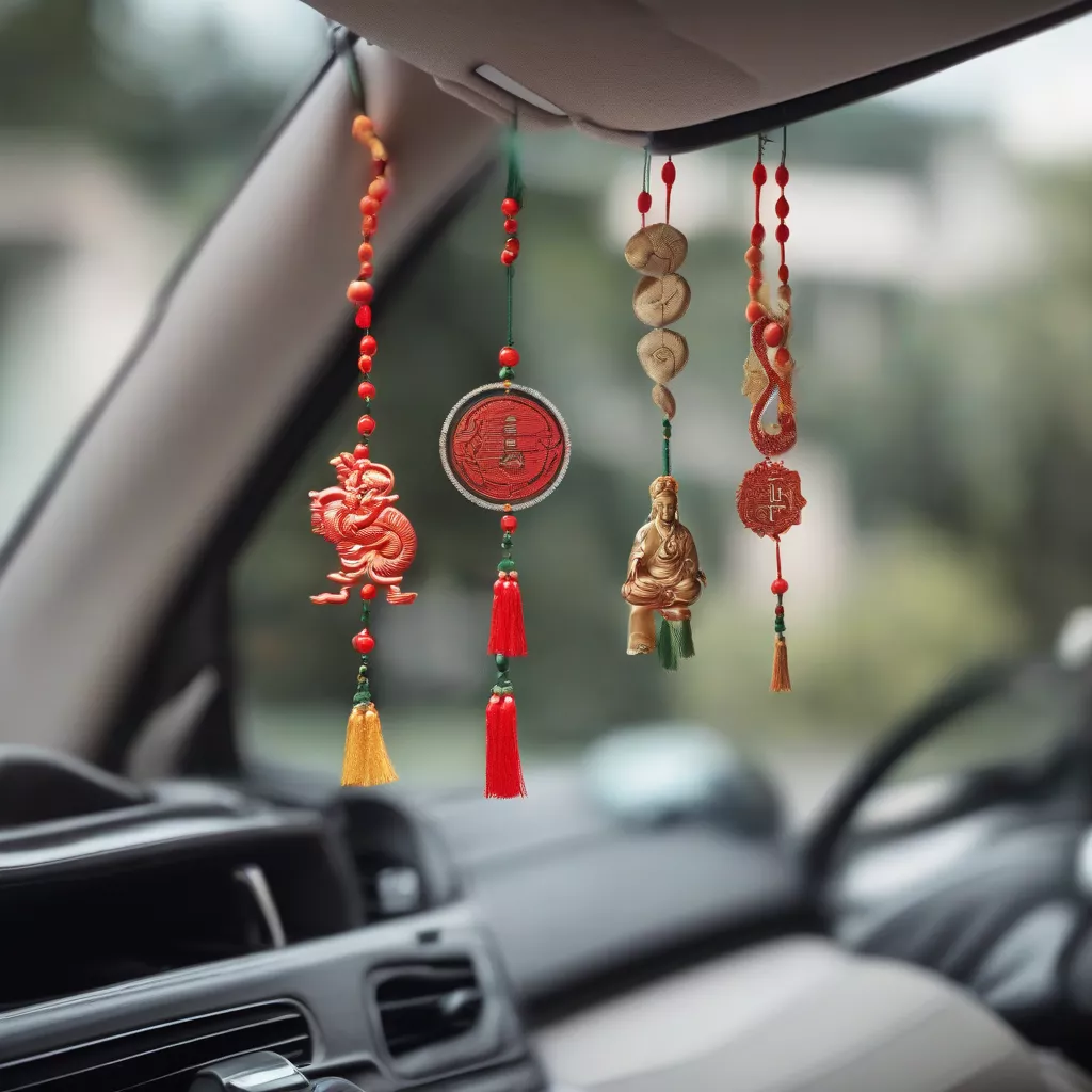 Treo xe ô tô: Lựa chọn phụ kiện phong thủy, mang lại may mắn trên mọi nẻo đường