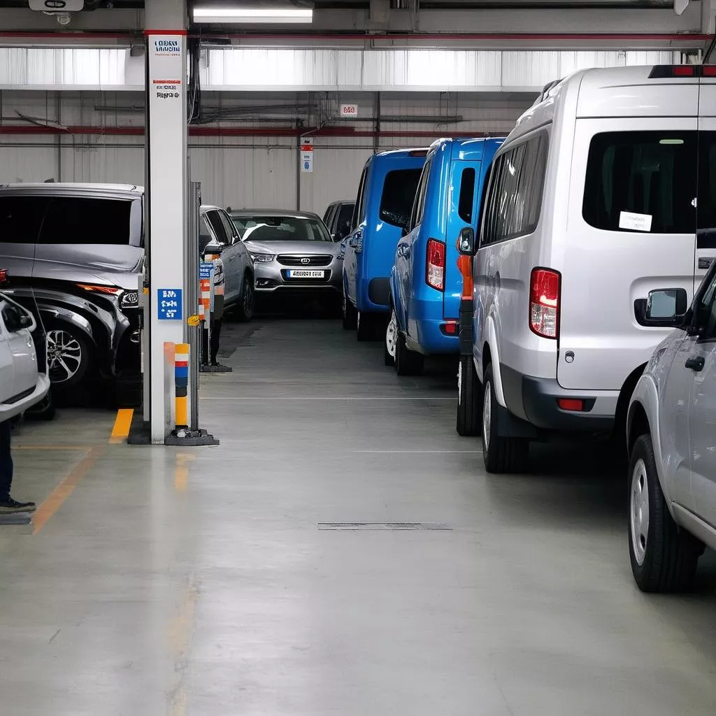 Vehicle registration center