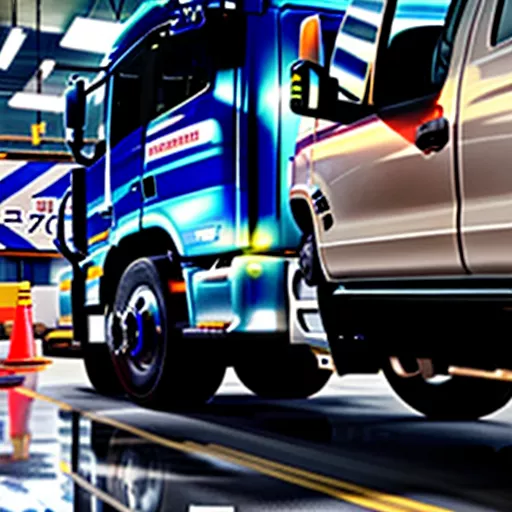 TÜV-Prüfstelle für LKW