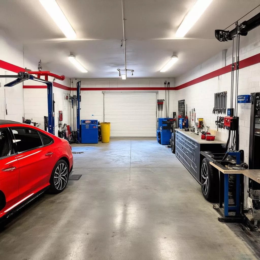 Trung tâm đào tạo sửa chữa ô tô hiện đại tại Hải Phòng