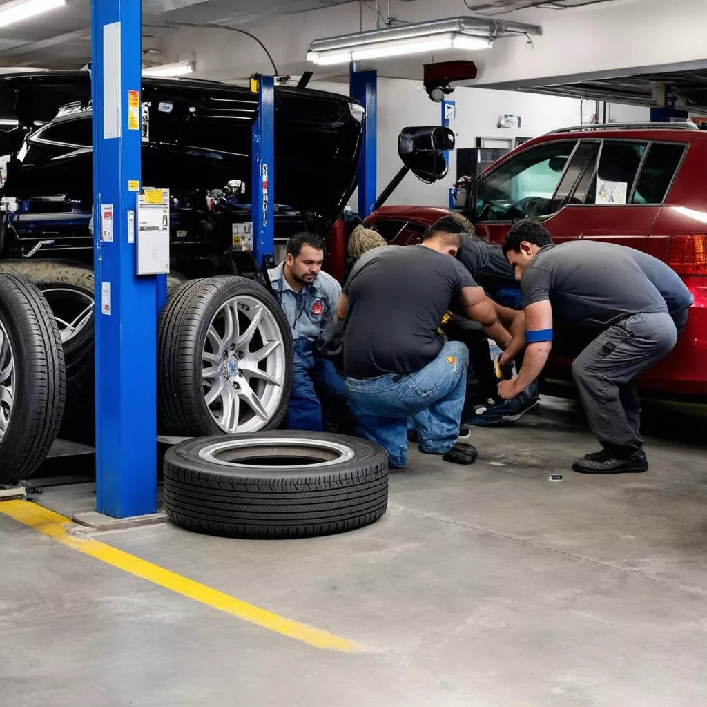 Trung tâm mâm lốp ô tô Tâm Thanh Nghĩa: Địa chỉ uy tín cho xế yêu của bạn