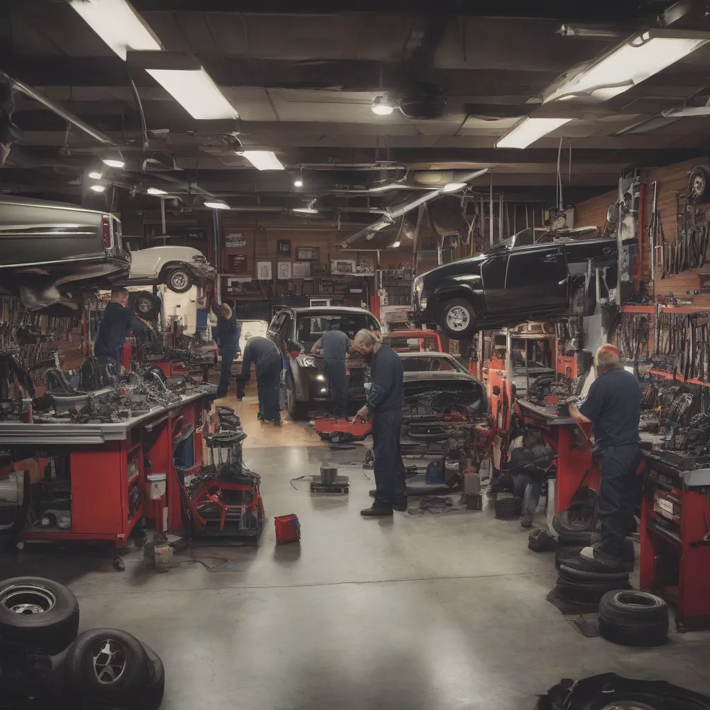 Trung tâm sửa chữa, bảo dưỡng ô tô tải Hà Nội