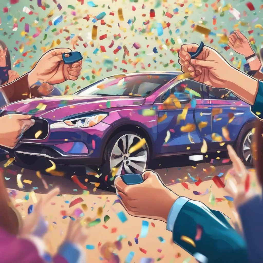 Trúng Thưởng Ô Tô: Niềm Vui Nhân Đôi, May Mắn Trọn Vẹn