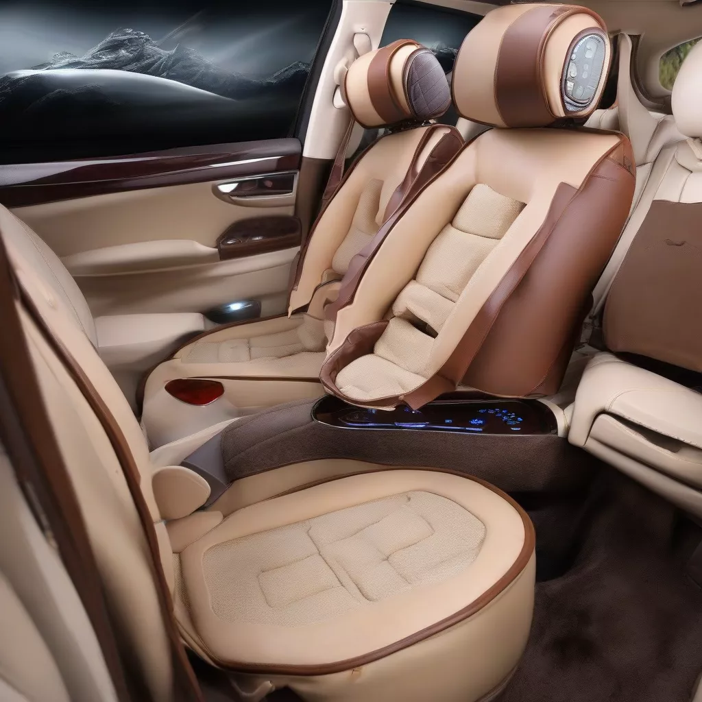 Tựa Lưng Massage Ô Tô: "Vị Cứu Tinh" Cho Lưng Của Bạn Trên Mọi Nẻo Đường