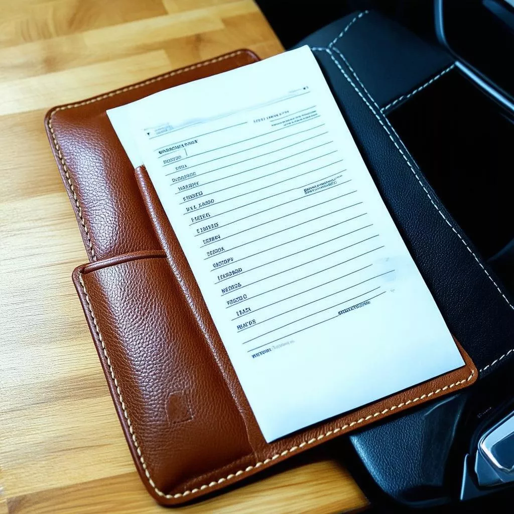 Túi Đựng Giấy Tờ Ô Tô: Vật Bất Ly Thân Của Mọi Tài Xế