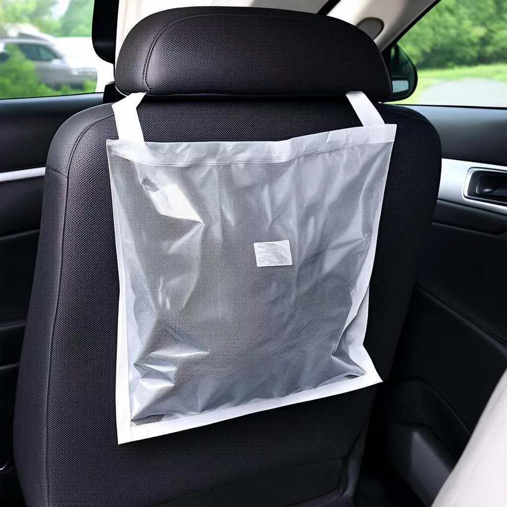 Túi đựng rác trên ô tô: Vật dụng nhỏ, lợi ích to