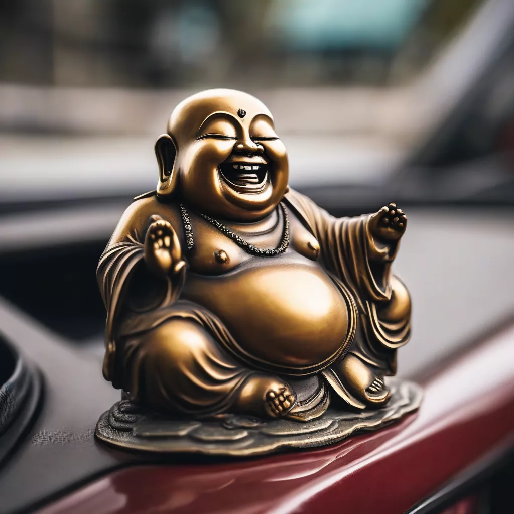 Tượng Di Lặc Để Ô Tô: Mang Bình An Trên Mọi Nẻo Đường