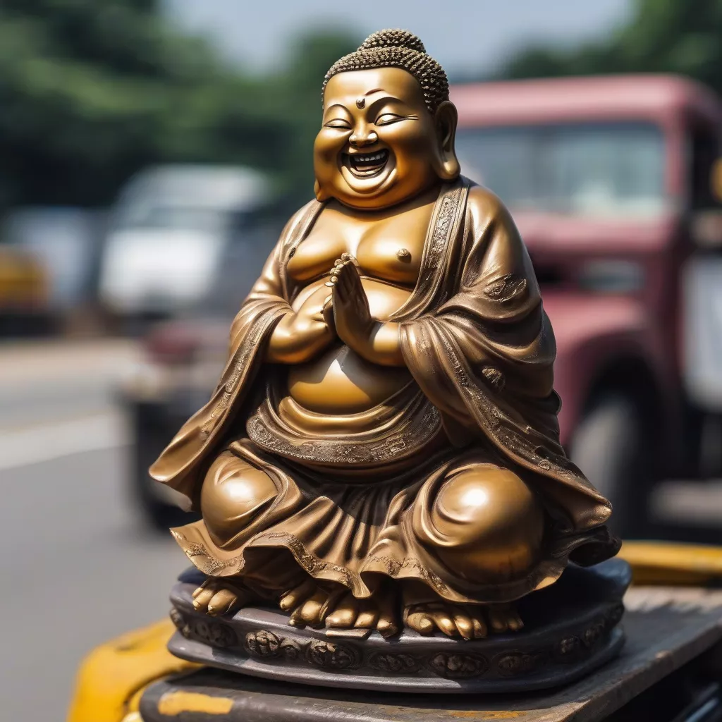 车载佛像：一路平安保佑行车安全