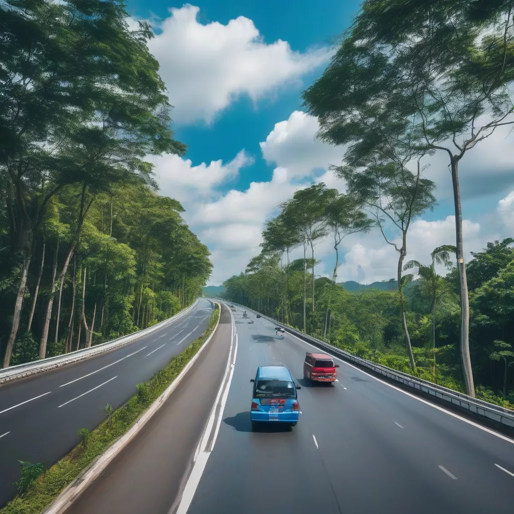 Tuyến cao tốc hiện đại và thông thoáng