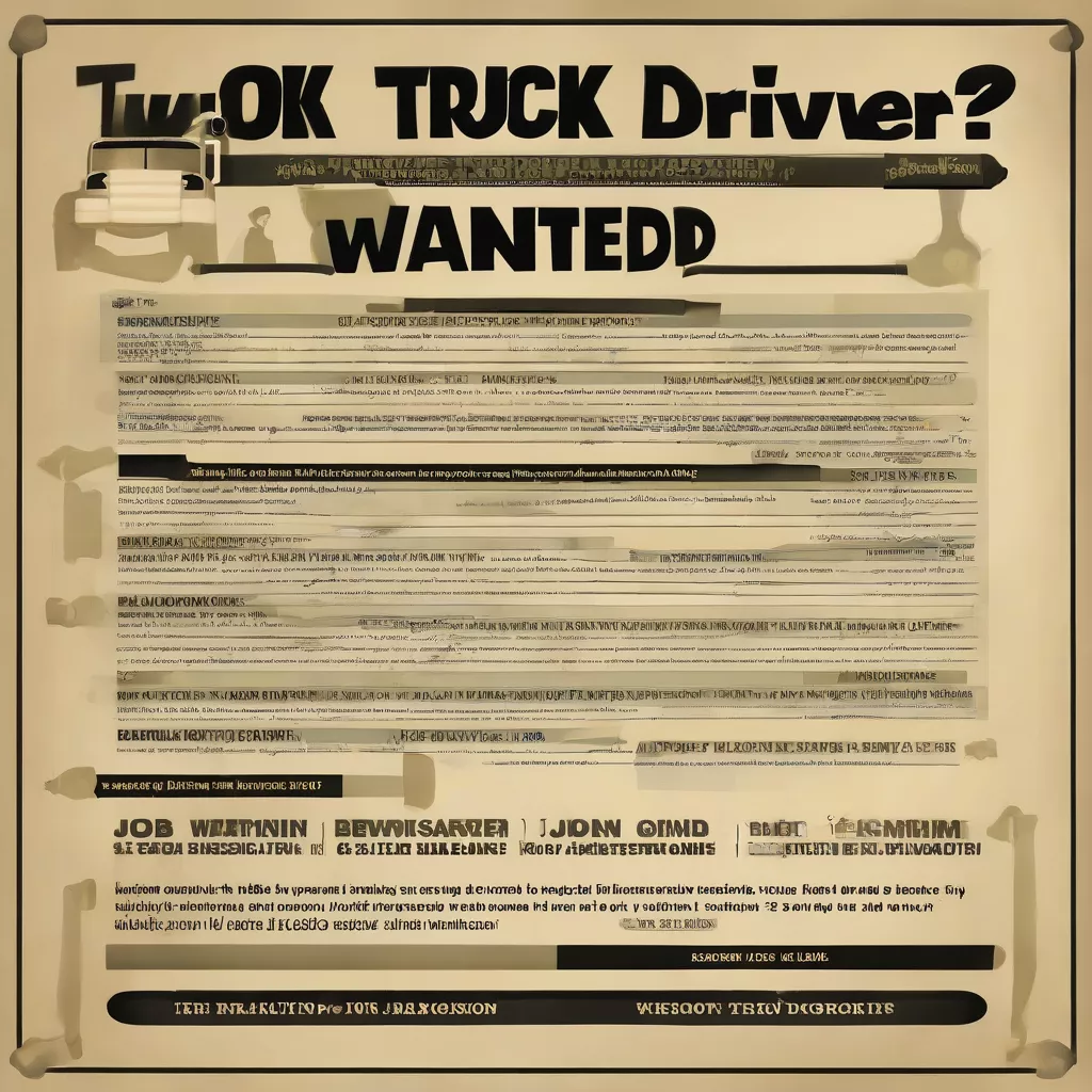 Truck driver apprenticeship recruitment