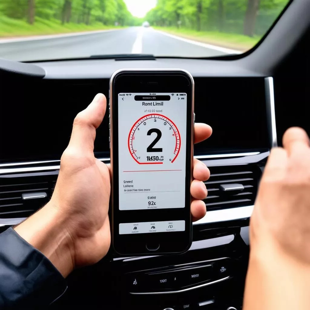 Ứng dụng cảnh báo tốc độ trên điện thoại