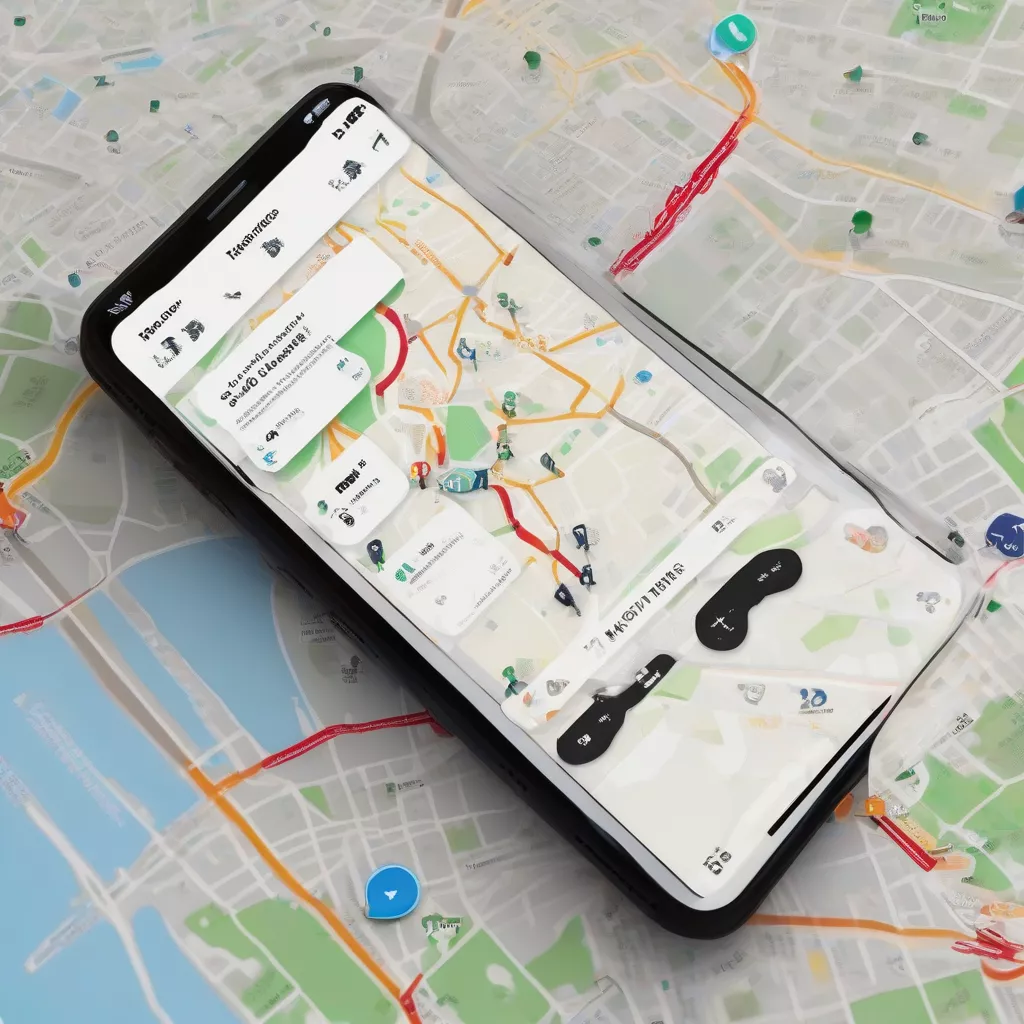 Traffic navigation app