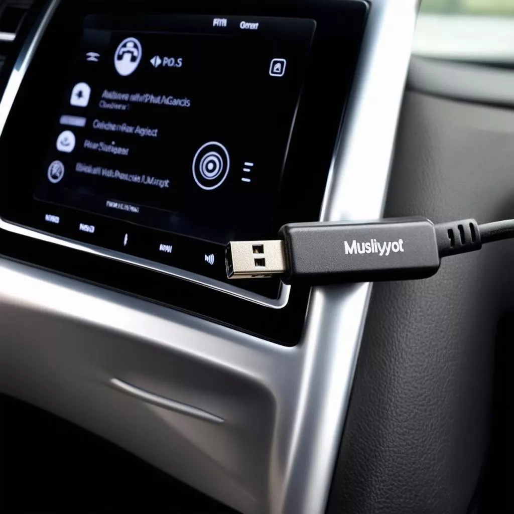 Chiavetta USB per ascoltare musica in auto