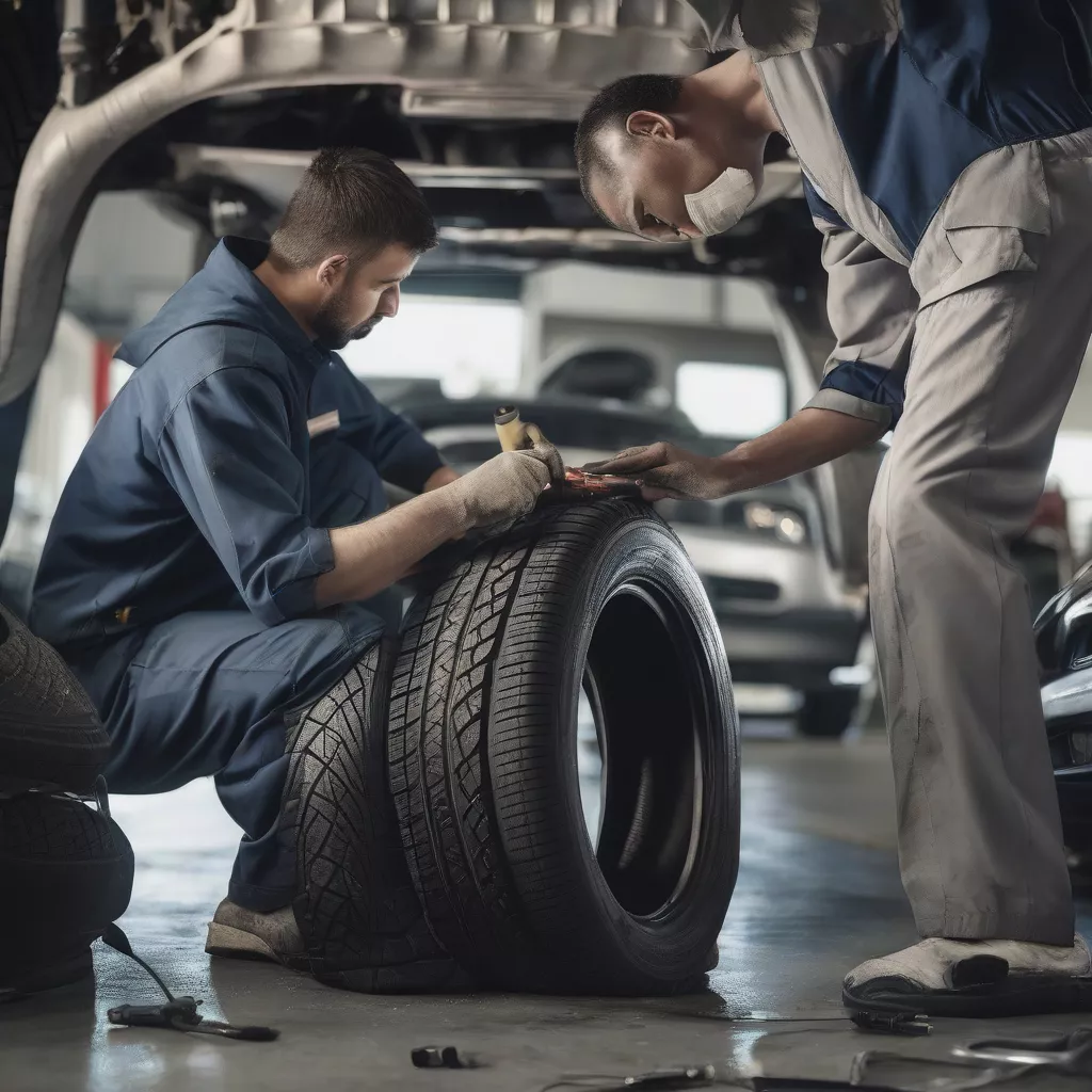Giá Vá Xe Ô Tô: Những Điều Cần Biết Để Tránh Bị "Hớ"