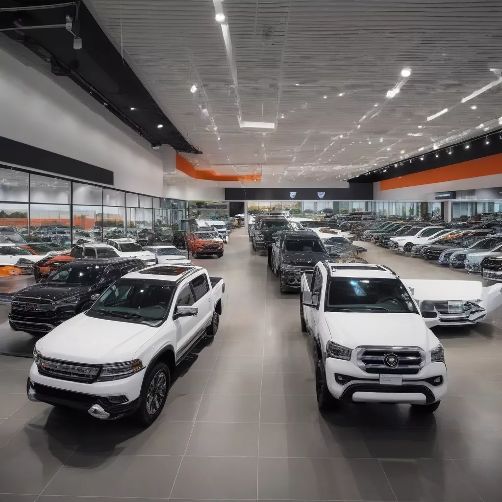 Văn phòng giao xe tải