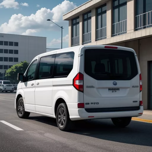 Lieferwagen für den Gütertransport