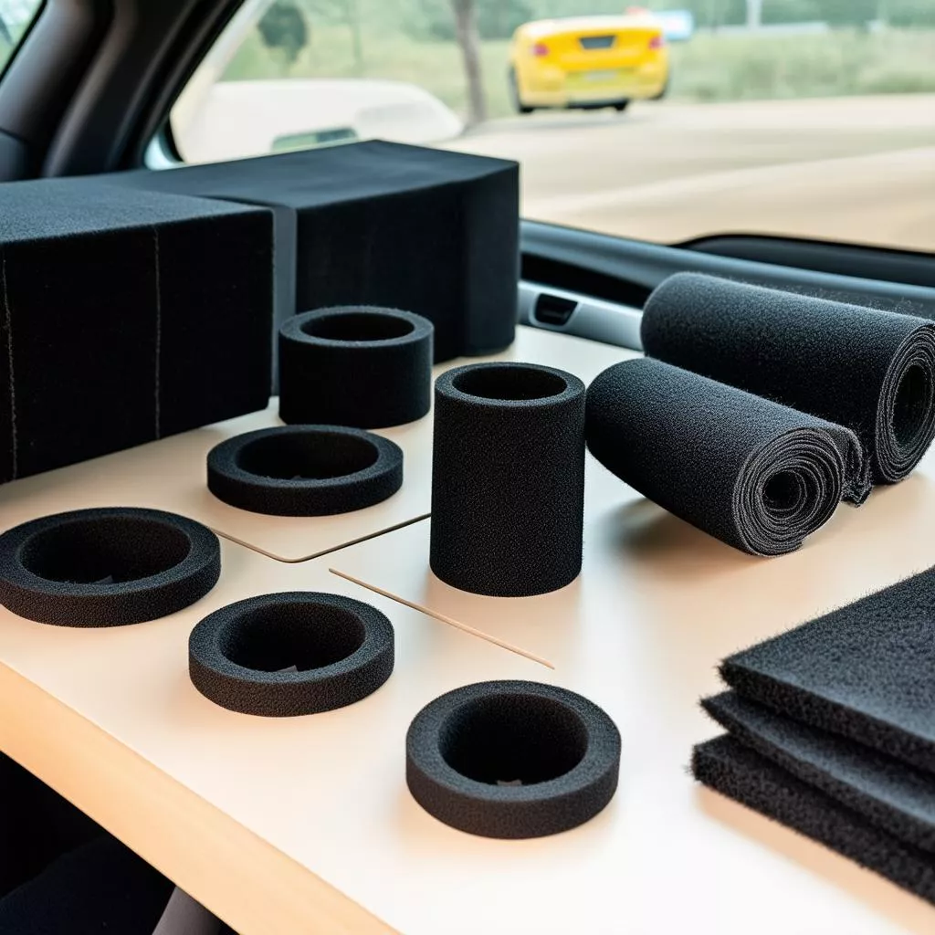Car soundproofing materials