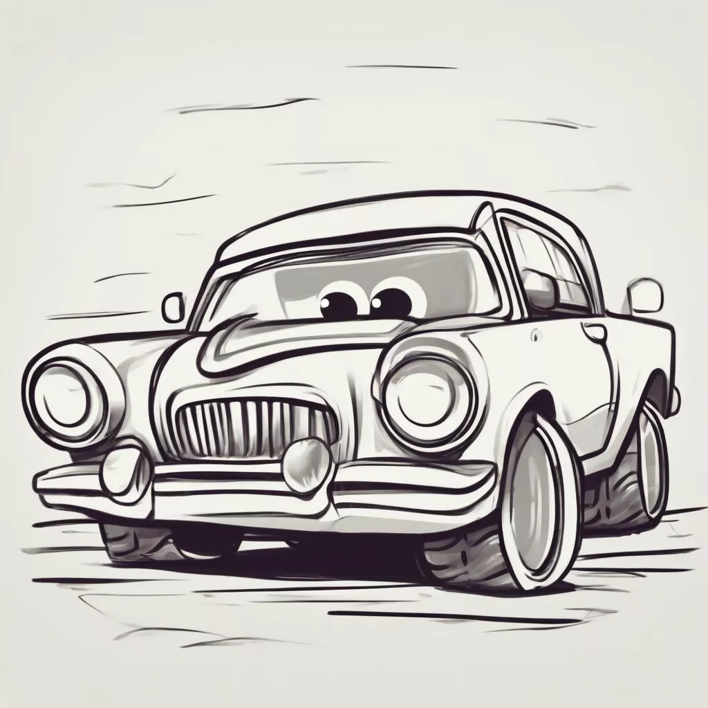 教孩子画简单汽车：激发创意之旅