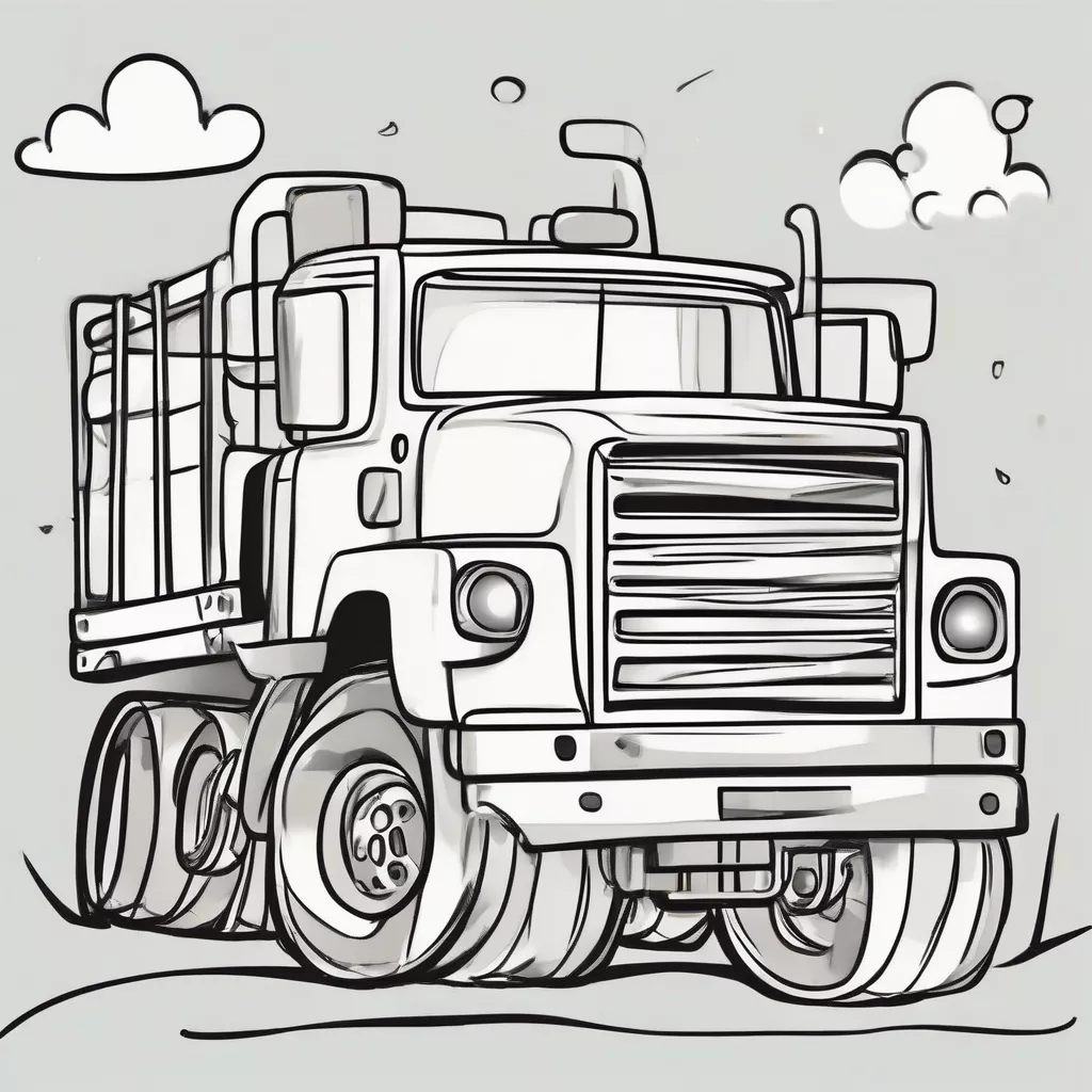 Easy Truck Drawing for Kids: Spark Creativity
