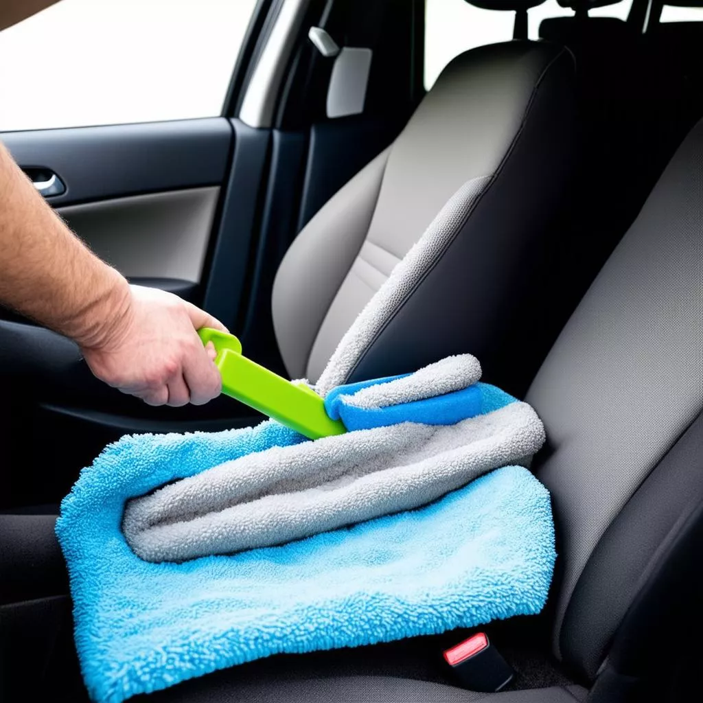 Vệ sinh ghế da ô tô