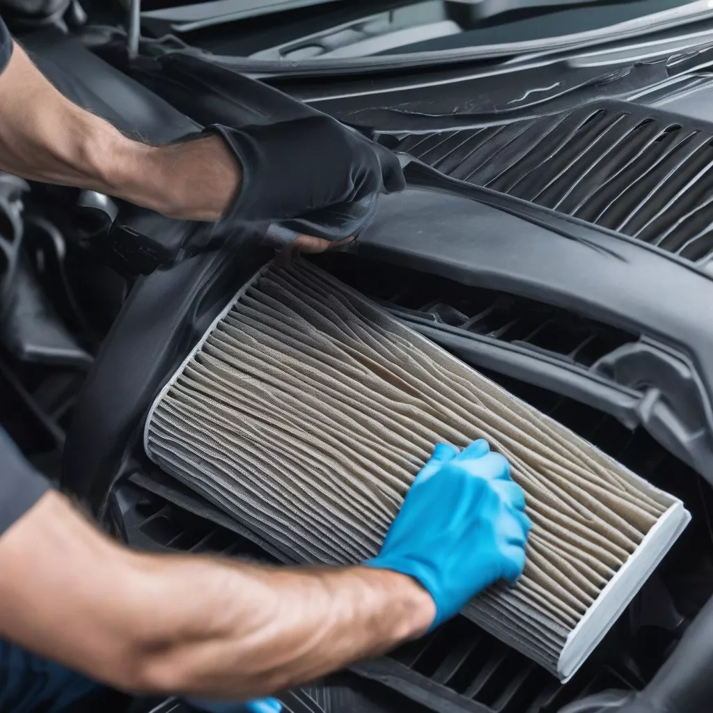 Cách Vệ Sinh Lọc Gió Máy Lạnh Xe Ô Tô Đơn Giản Tại Nhà