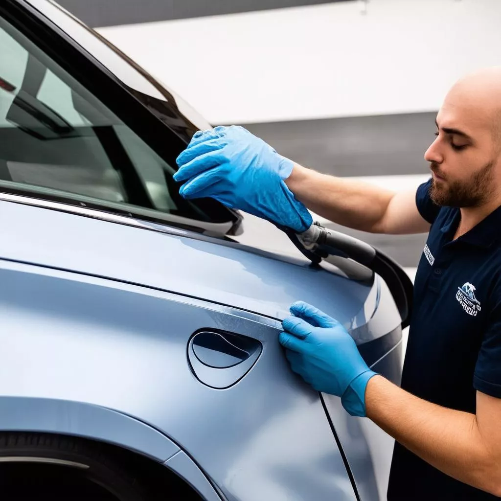 Vệ sinh nội thất ô tô