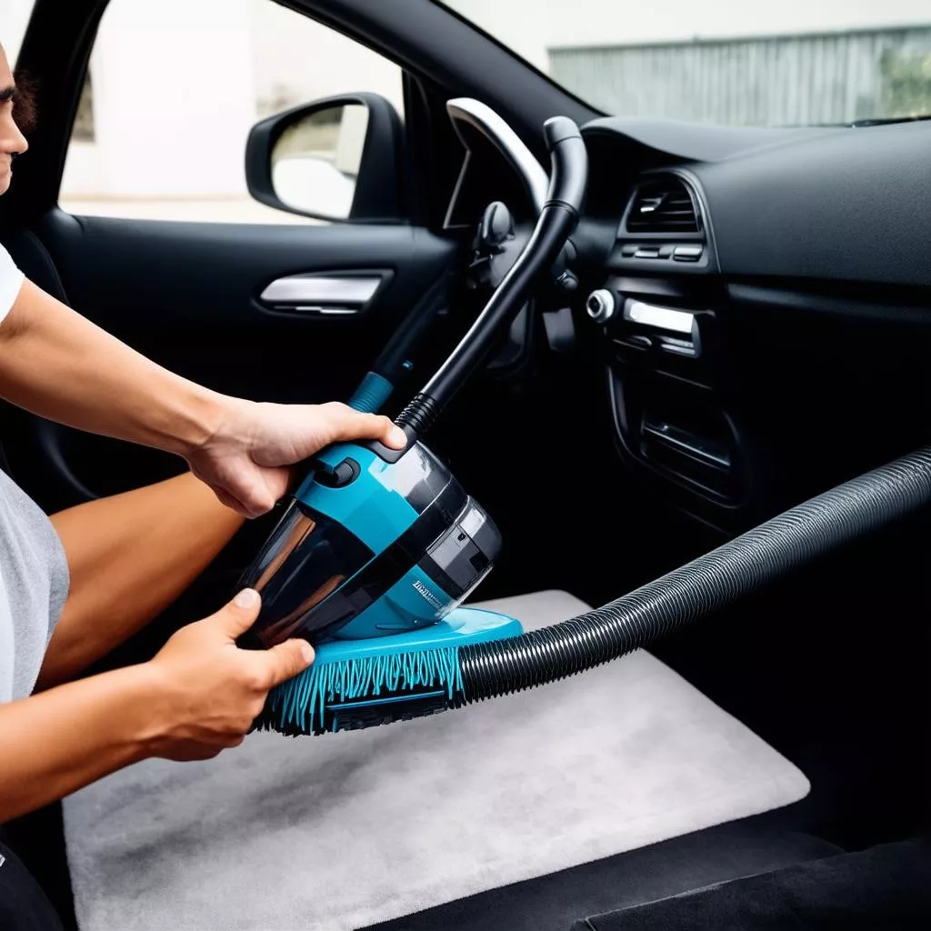 Vệ sinh nội thất xe ô tô