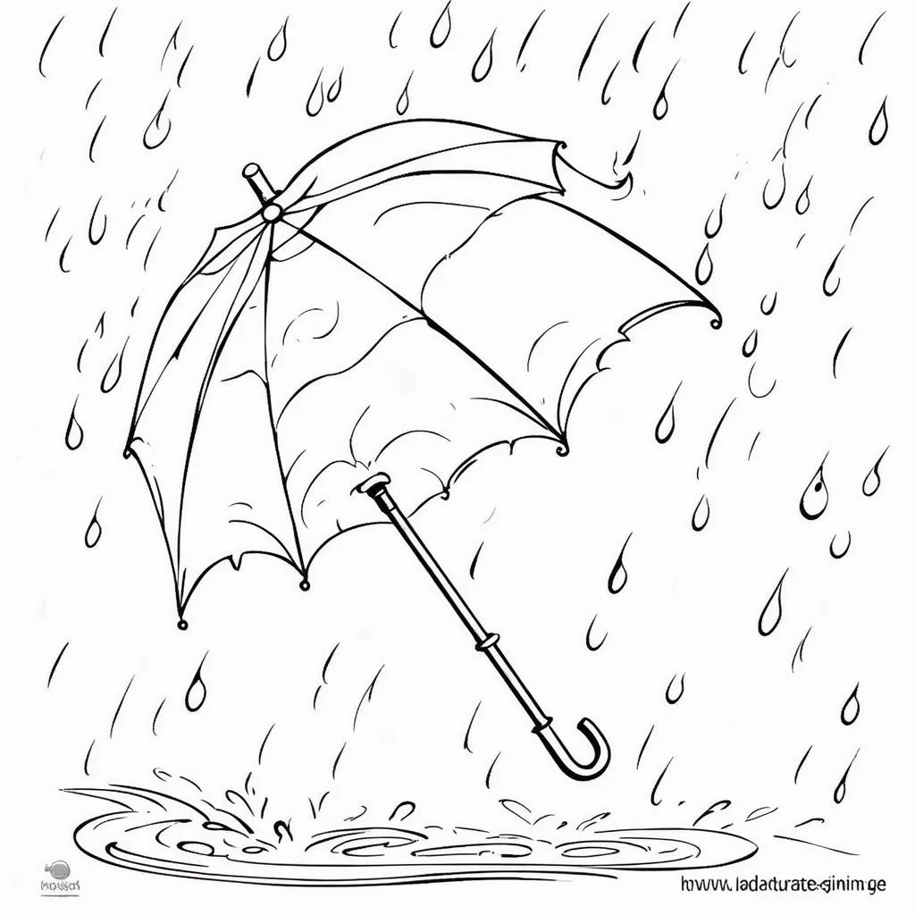 Malvorlagen Regenschirm: Kreativität für Kinder fördern