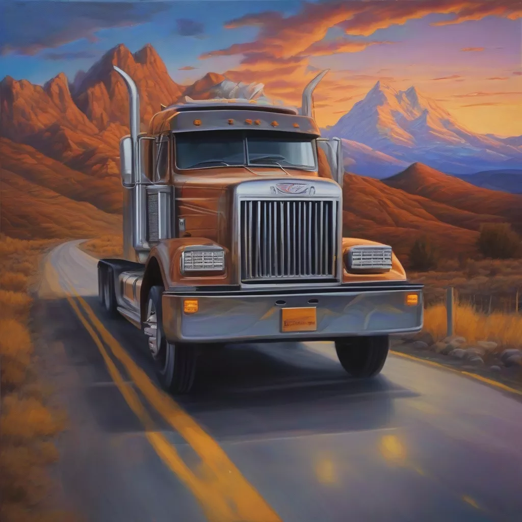 Drawing a dream truck