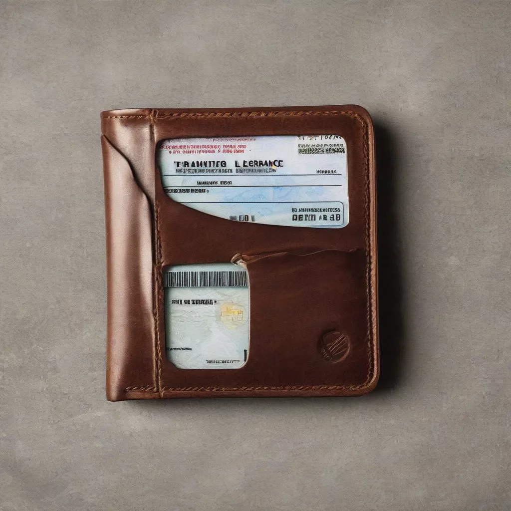 Truck document wallet