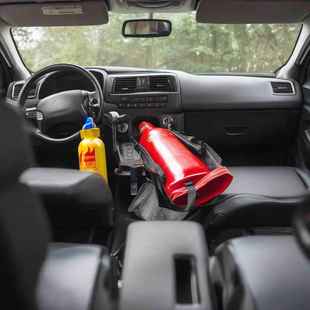 Vị trí đặt bình chữa cháy