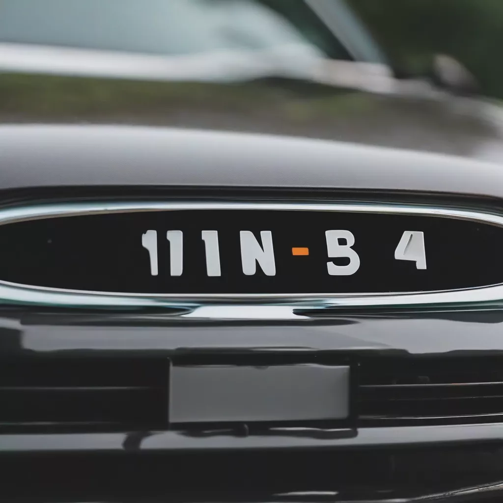 Vị trí số khung số máy ô tô