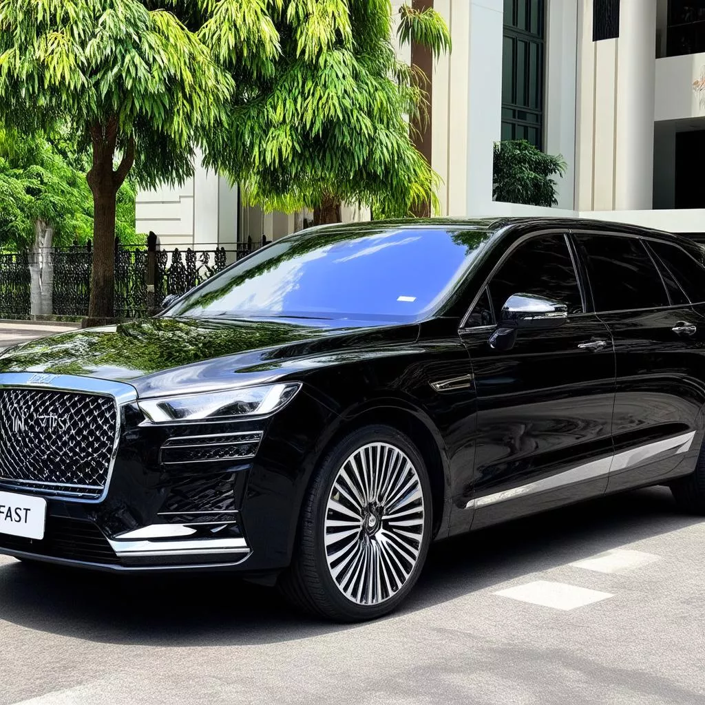 VinFast Lux A2.0 2019 showcasing its elegant design