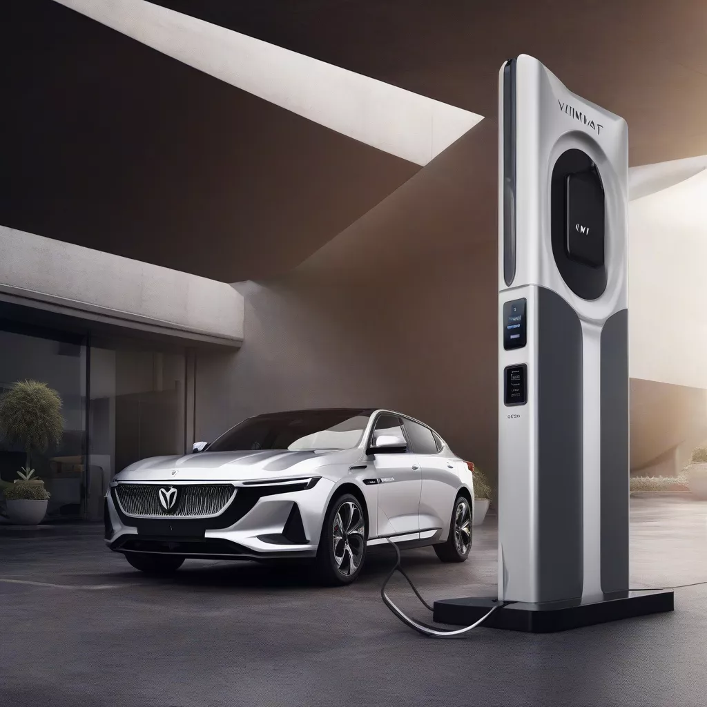 VinFast VF 8 đang sạc điện tại trạm sạc