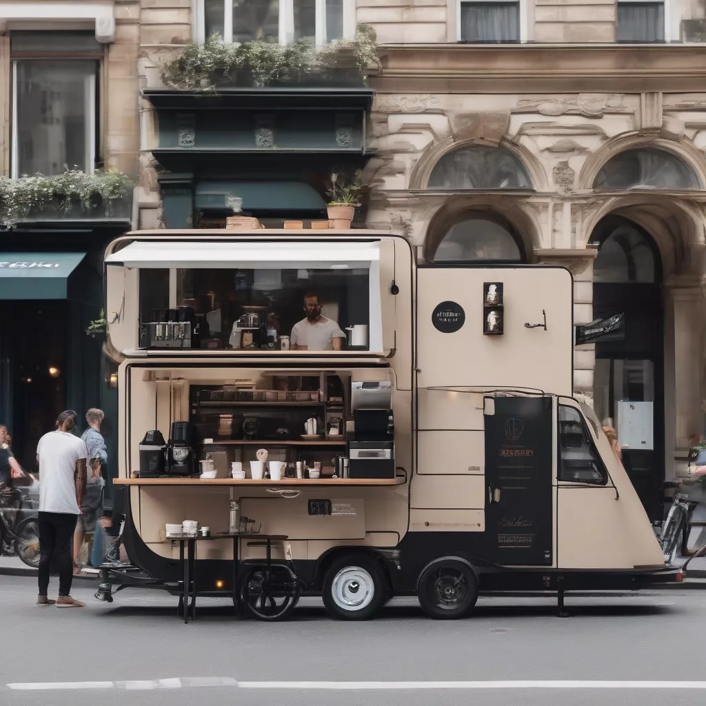 Xe bán cà phê lưu động