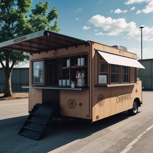 Xe Bán Cà Phê Mang Đi