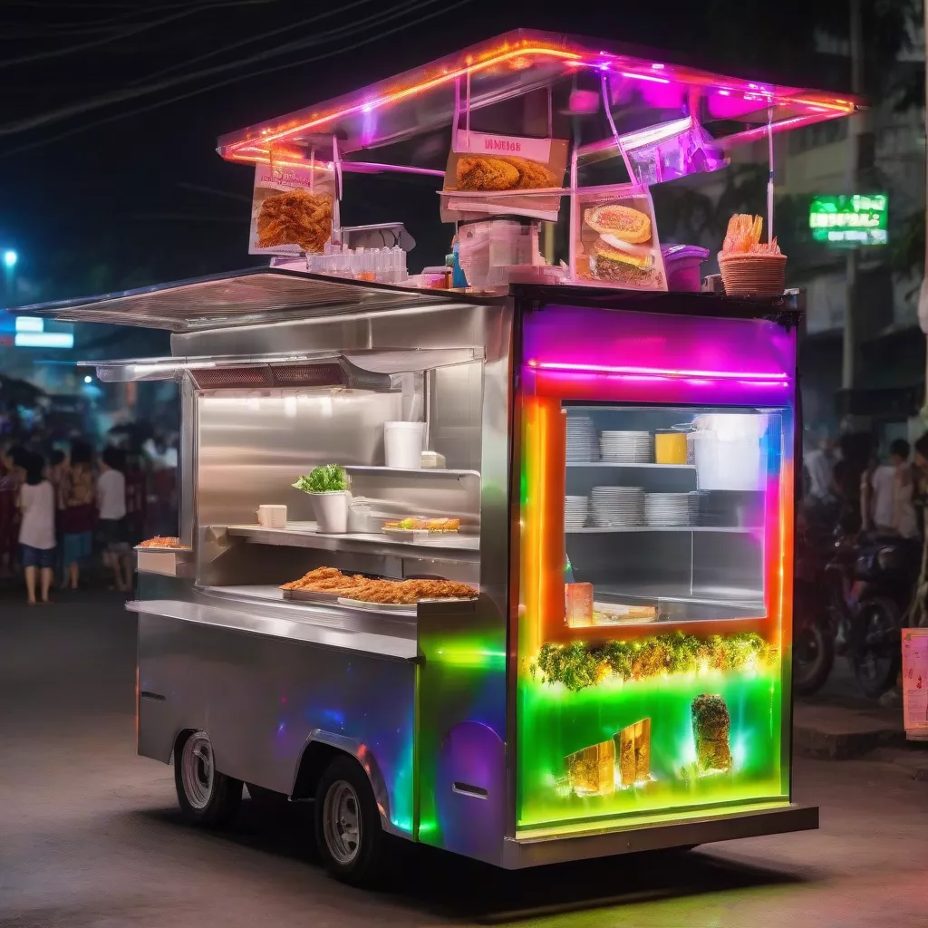 流动美味，财富滚滚：开启你的油炸小吃车生意