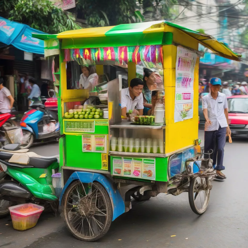 Xe Bán Nước Lưu Động: Khởi Nghiệp Trên Mọi Nẻo Đường