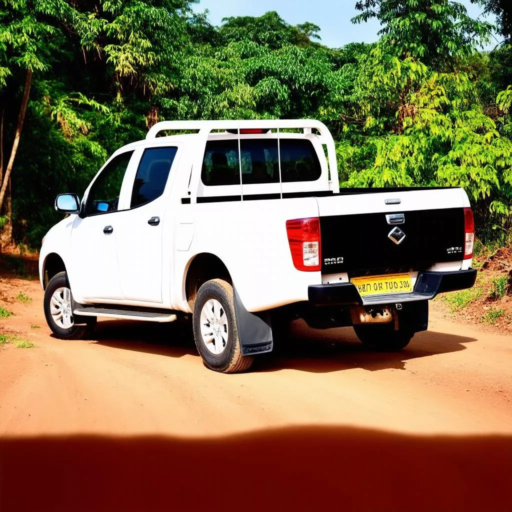 कोन तुम में पुरानी पिकअप ट्रक