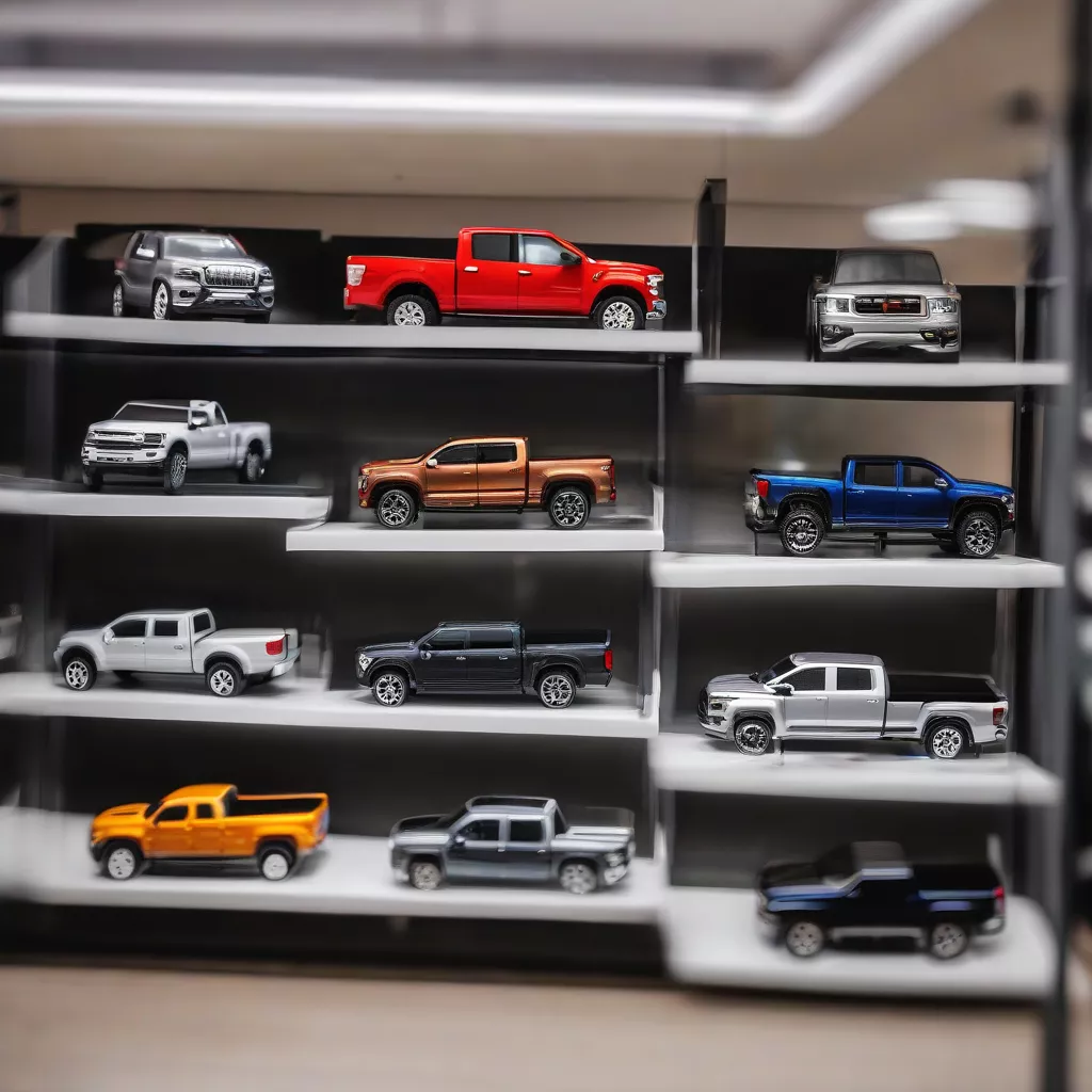 Xe bán tải mô hình hiện đại