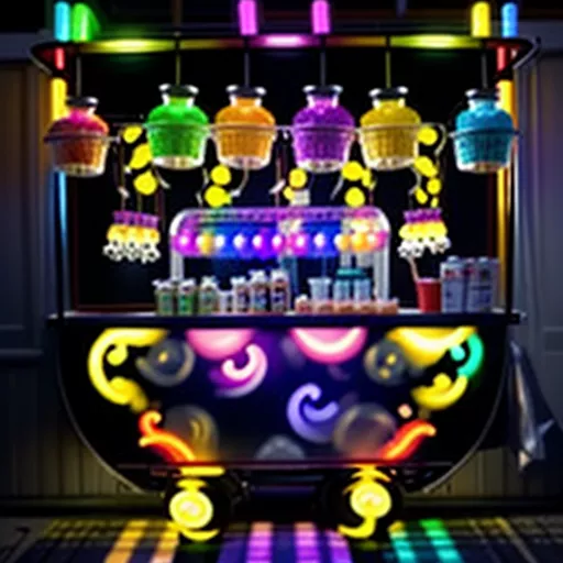 Carrinho de Bubble Tea Personalizado