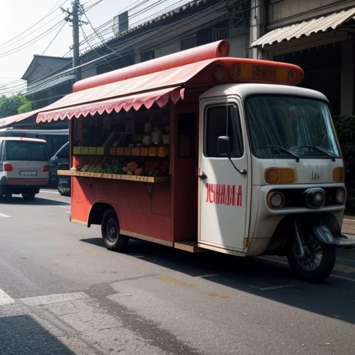 Xe Bán Trái Cây Ướp Lạnh - Giải Pháp Kinh Doanh Tiện Lợi, Hiệu Quả