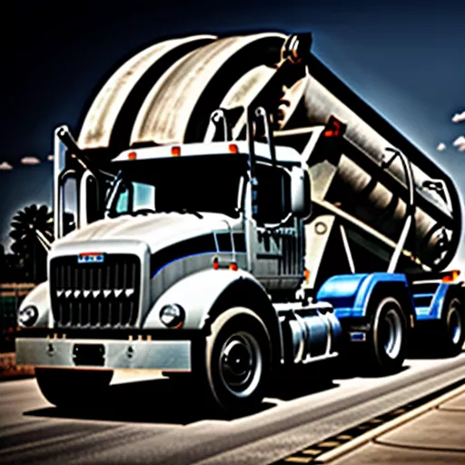 How Many Cubic Meters Can a Concrete Mixer Truck Hold?